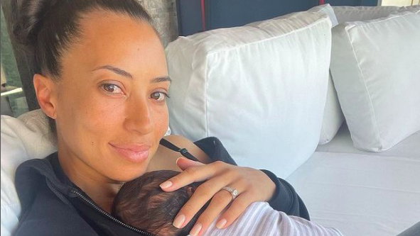 Tiger Woods' niece Cheyenne gives birth to first child